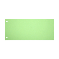 123inkt scheidingsstrook 105 x 240 mm groen (100 stuks) 707001C 301751