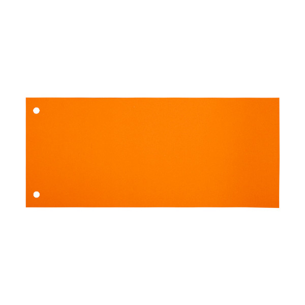 123inkt scheidingsstrook 105 x 240 mm oranje (100 stuks) 707006C 301752 - 1