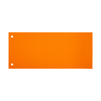 123inkt scheidingsstrook 105 x 240 mm oranje (100 stuks)