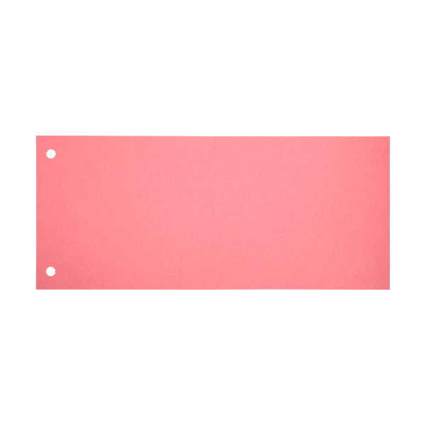 123inkt scheidingsstrook 105 x 240 mm roze (100 stuks) 707013C 301753 - 1