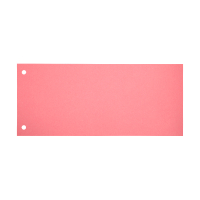 123inkt scheidingsstrook 105 x 240 mm roze (100 stuks) 707013C 301753
