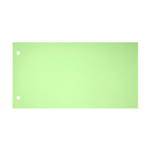 123inkt scheidingsstrook 120 x 225 mm groen (100 stuks) 707101C 301759 - 1