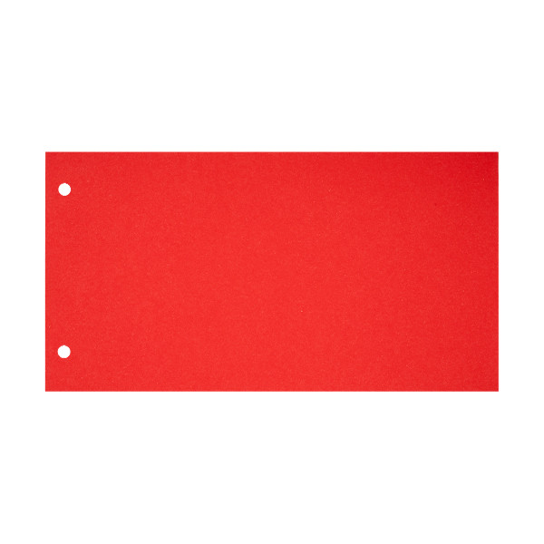 123inkt scheidingsstrook 120 x 225 mm rood (100 stuks)  301758 - 1