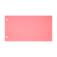 123inkt scheidingsstrook 120 x 225 mm roze (100 stuks) 707113C 301761