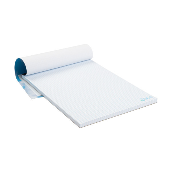123inkt schrijfblok A4 geruit 5 mm 70 grams 100 vel 300288 - 2