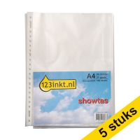 123inkt showtas transparant A4 21-gaats 80 micron (500 stuks)