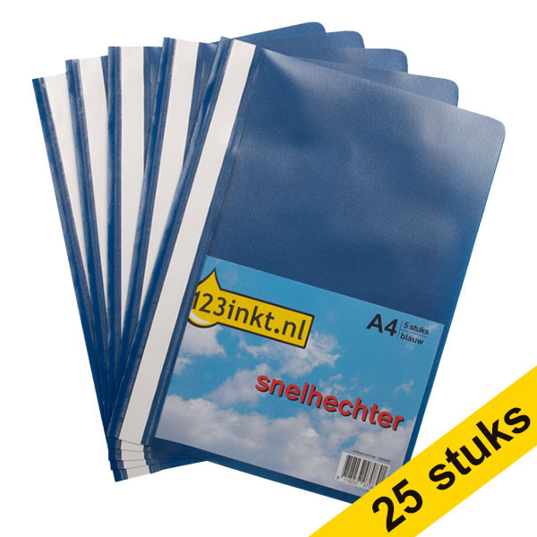 123inkt snelhechter blauw A4 (25 stuks) 300546 - 1