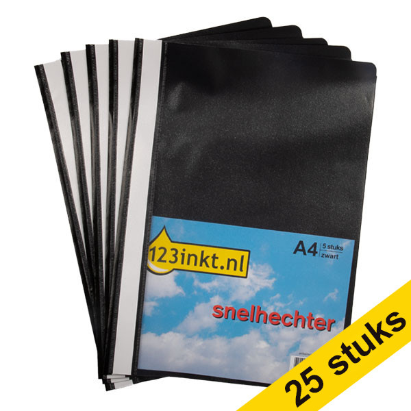 123inkt snelhechter zwart A4 (25 stuks) K-22042C 300545 - 1