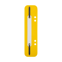 123inkt snelhechterstrips 6 en 8 cm met perforatie geel (100 stuks)  301547