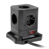 123inkt stekkerblok met 5 stopcontacten en 3 USB zwart (2 meter) TP-VE3U5E 390028 - 2