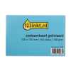 123inkt systeemkaart gelinieerd 150 x 100 mm (100 stuks) 13802XC K-6102C 301420 - 1
