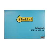 123inkt tekenblok A3 200 grams (24 vel) K-5592C 301432