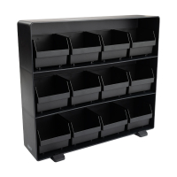123inkt thee organizer zwart (12 compartimenten) 302561