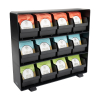 123inkt thee organizer zwart (12 compartimenten) 302561 - 3
