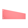 123inkt trapezium scheidingsstrook 240 x 105 / 60 mm roze (100 stuks)