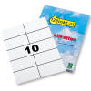 123inkt universele etiketten A4 105 x 57 mm wit (250 etiketten) FSC® Mix Credit