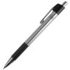 123inkt vulpotlood 0,5 mm met rubberen grip (zilver) 152042C P205-AC 300358