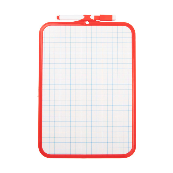 123inkt whiteboard blanco/ruit 26 x 18,5 cm K-59000C K-59001C 301552 - 1