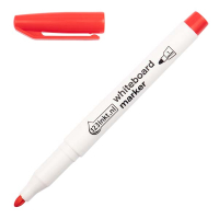 123inkt whiteboard marker rood (1 mm rond) 300888
