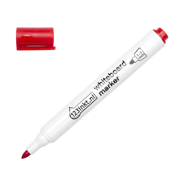 123inkt whiteboard marker rood (2,5 mm rond) 21080006119 351-2C 4-250002C 4-28002C 4-360002C 300022 - 1