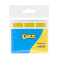123inkt zelfklevende indextabs permanent assorti 22 x 25 mm (54 stuks) 302927