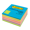 123inkt zelfklevende notes kubus neongroen 76 x 76 mm 2028NBC 300811