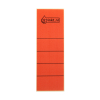 123inkt zelfklevende rugetiketten breed 61 x 191 mm rood (10 stuks)