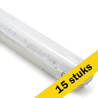 Aanbieding: 15x 123led IP65 TL-armatuur 60 cm | 4000K | 1100 lumen (7.5W) incl. TL-buis