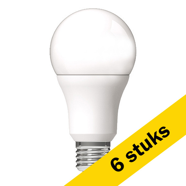 Aanbieding: 6x 123led E27 led-lamp peer mat 13W (100W) LDR06476 - 1