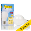 Aanbieding: 6x 123led E27 led-lamp peer mat dimbaar 7.3W (60W) LDR01615 - 1