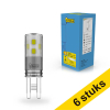 Aanbieding: 6x 123led G9 LED capsule SMD Helder 2700K 2.6W (30W) LDR02321 - 1