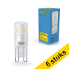 Aanbieding: 6x 123led G9 LED capsule SMD Mat 2700K 1.9W (22W) LDR02319 - 1