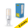 Aanbieding: 6x 123led G9 LED capsule SMD Mat 2700K Dimbaar 4W (40W) LDR02333 - 1