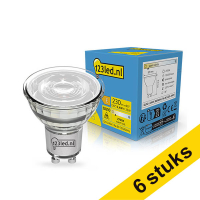 Aanbieding: 6x 123led GU10 LED spot | 2700K | 2.4W (35W)