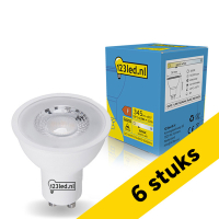Aanbieding: 6x 123led GU10 LED spot | 3000K | 4.5W (50W)