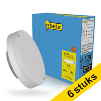 Aanbieding: 6x 123led GX53 LED Spot 2700K Dimbaar 6.5W (48W)