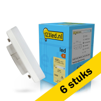 Aanbieding: 6x 123led GX53 led-spot dimbaar 6.5W (48W)