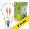 Aanbieding: 6x 123led LED lamp E27 | Peer A60 | Ultra Efficient | Filament | Helder | 2700K | 2.2W (40W) LDR02399 - 1