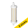 Aanbieding: 6x 123led R7S led-lamp staaflamp dimbaar 12.5W (100W) LDR06532 - 1