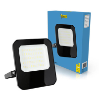 123led Breedstraler 50W | 6500K | 6000 lumen | IP65 | Zwart LDR02199