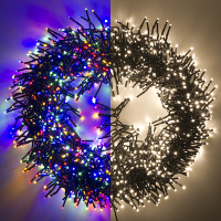 123led Clusterverlichting 14 meter | multicolor & warm wit | 1512 lampjes LDR07190 123led Clusterverlichting 14 meter | multicolor & warm wit | 1512 lampjes LDR07190
