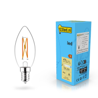 123led E14 Filament led-lamp kaars dimbaar 4.5w (40W) LDR02074