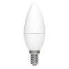 123led E14 led-lamp kaars mat dimbaar 2700K 5.5W (40W) LDR06529 - 1