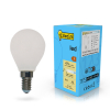 123led E14 led-lamp kogel mat dimbaar 4.5w (40w) LDR02082 - 1
