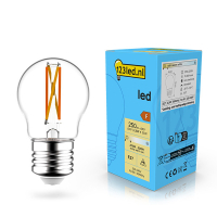 123led E27 Filament led-lamp kogel dimbaar 2.5w (25w) LDR02072 123led E27 Filament led-lamp kogel dimbaar 2.5w (25w) LDR02072