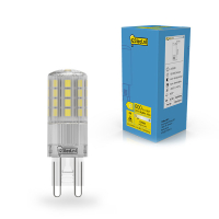 123led G9 LED capsule SMD Helder 2700K 4.3W (48W) LDR02328