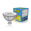 123led GU5.3 LED spot | 2700K | Dimbaar | 7.5W (50W)