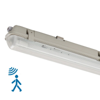 123led IP65 TL-armatuur met sensor 150 cm | 4000K | 3100 lumen (21W) incl. TL-buis LDR08650
