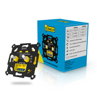 Led duo dimmer inbouw 2x 0-100W Fase aan- en afsnijding (RLC) 123led huismerk LDR02420