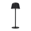 Oplaadbare tafellamp 30 cm | Atlanta | 2700-3000-4000K | Dimbaar | IP54 | Zwart | 2.5W LDR08852 - 1